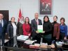 Okul aile birliği üyelerini ağırladı