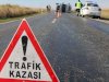 İşçi minibüsü tarlaya uçtu
