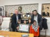 Miniklerden Başkan Oruçoğlu’na anlamlı hediye