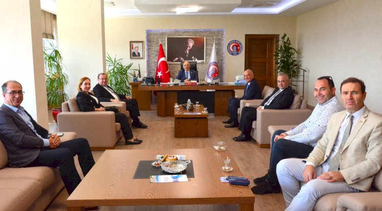 Biga TSO heyetinden Rektör Murat’a ziyaret (22.09.2022)