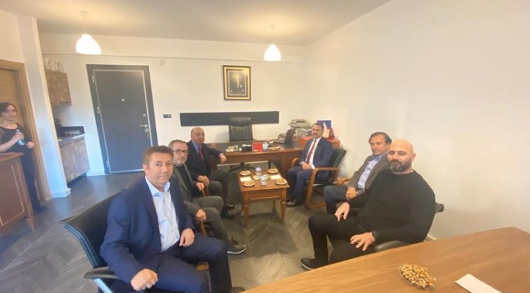 VALİ AKTAŞ, MÜTEAHHİTLERLE GÖRÜŞTÜ