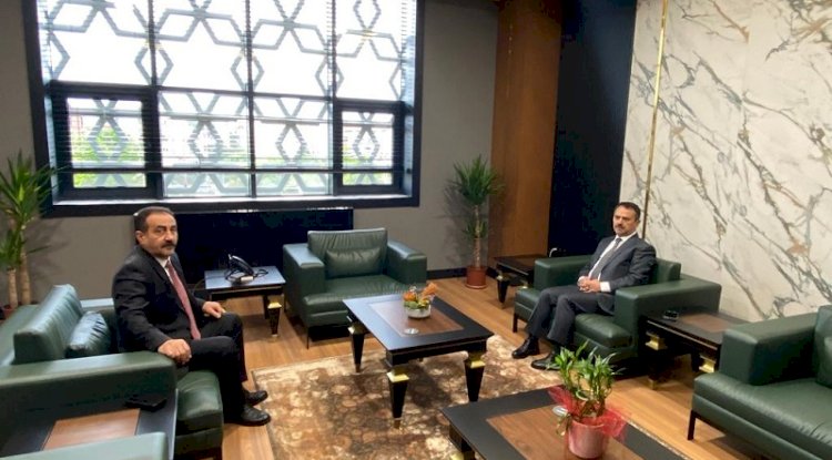 Vali Aktaş’tan Taşci’ye Hayırlı Olsun Ziyareti