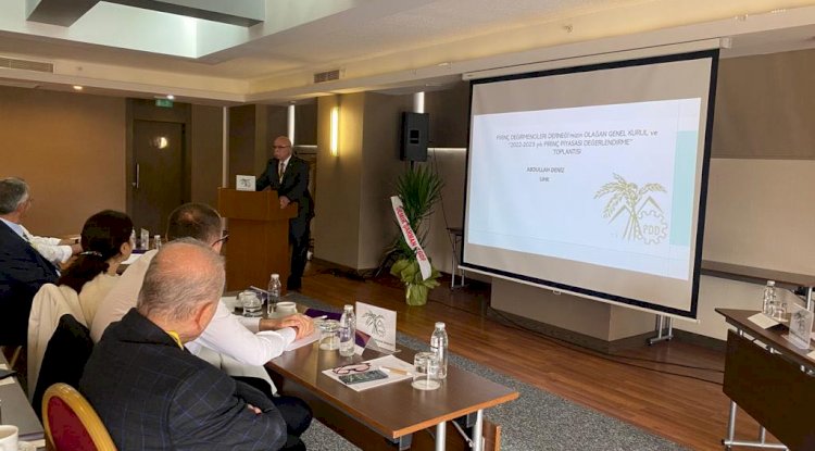 ÇTB Başkanı Abdullah Deniz Pirinç Piyasası Değerlendirme Toplantısına Katıldı