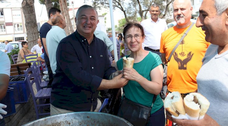 Geyikli’de Kavurma İkramı Yapıldı