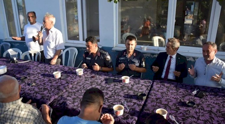 Çetmi köyünde aşure ikramı yapıldı