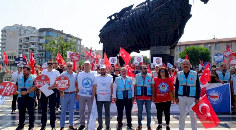 Özen; “Sorunların çözüleceği yer toplu sözleşme masasıdır”