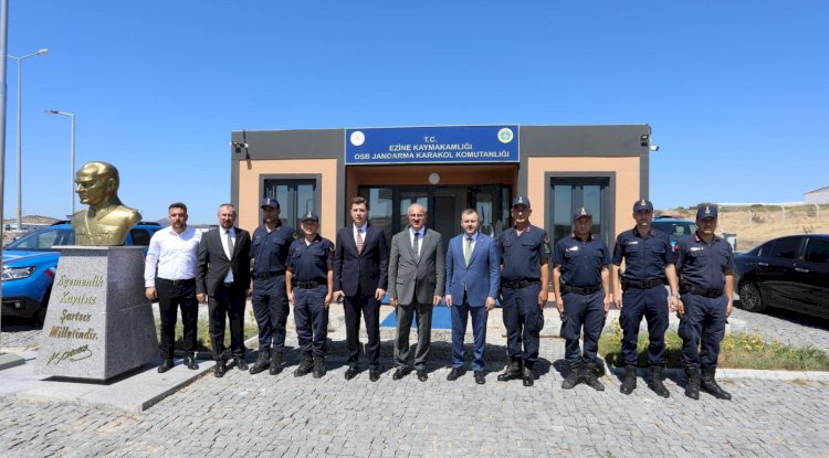 Vali Ömer Toraman’dan  , Ezine OSB ziyareti
