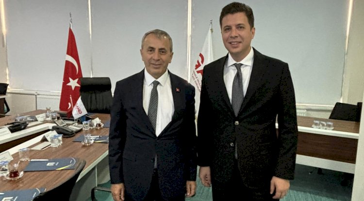 Kaymakam Kızılgüneş’ den Emniyet Müdürü Kenan Kurt’a Ziyaret