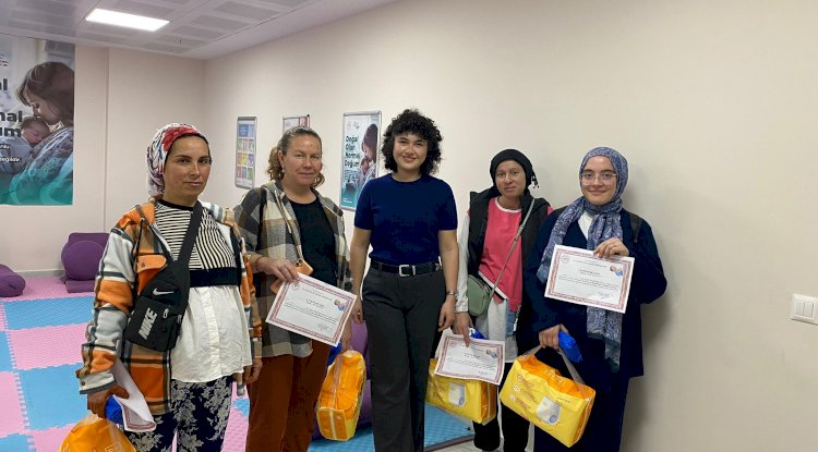 Ezine’de 30–40 haftalık gebelere eğitim verildi