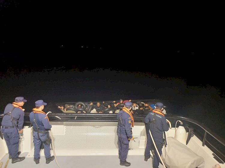 35 kaçak göçmen yakalandı