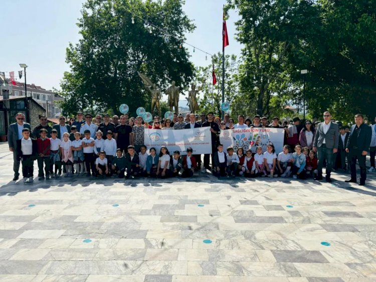 Ayvacık’ta sağlıklı yaşam yürüyüşü