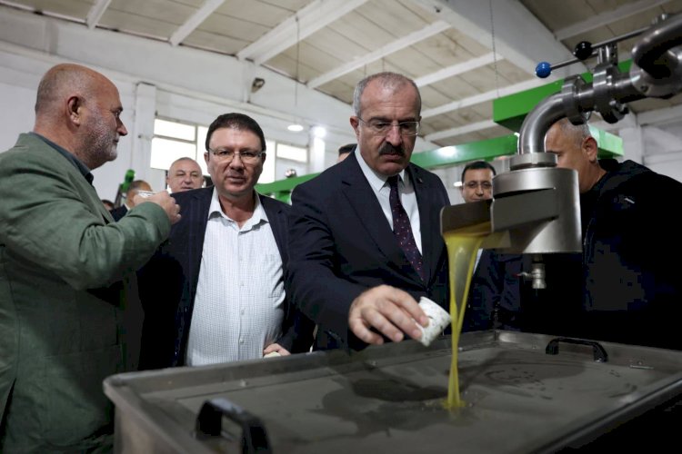 Vali Toraman Geyikli'de incelemelerde bulundu