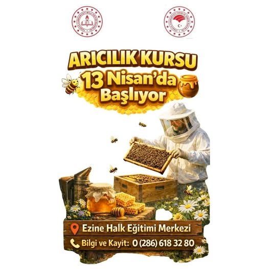 Ezine’de Arıcılık Eğitimi İçin Kayıtlar Açıldı